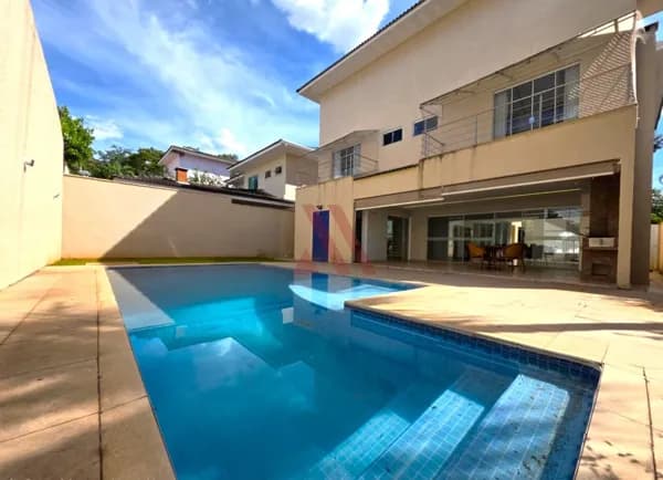 Sobrado em Condomínio para locação no Jardins Mônaco em Aparecida de Goiânia, com 3 suítes master,