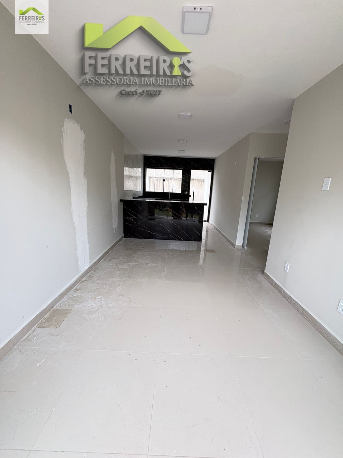 Casa em fase de acabamento na Vila do Sase