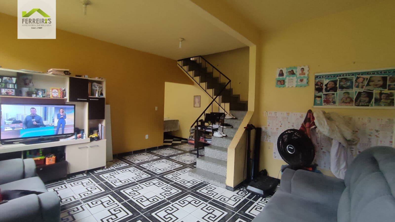 Casa em Vila Canaãn com 3 quartos.