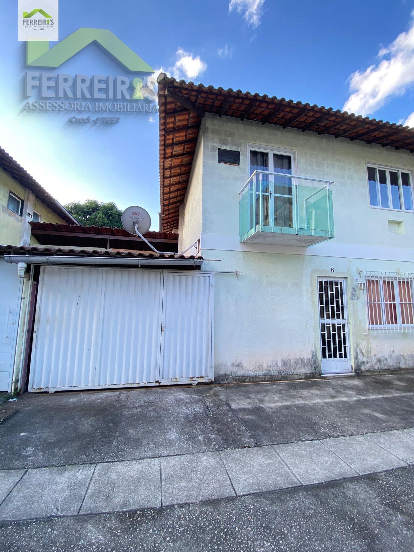 Casa Santa Cruz da Serra 2 quartos, financiado pelo banco