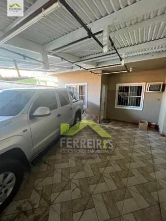 Casa linear com garagem em Santa Cruz da Serra, financiada pelo banco