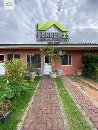 CASA EM CHÁCARA ARCAMPO COM 2 QUARTOS E GARAGEM