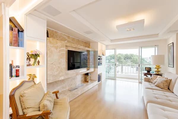 Apartamento Exclusivo no Ahú, Mobiliado, com 127,91 m² e Infraestrutura Completa