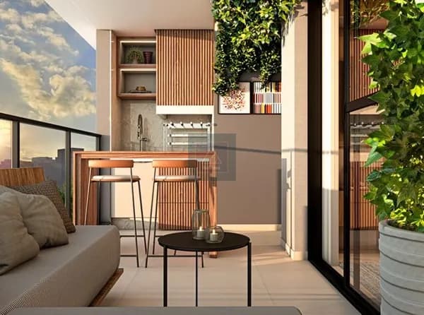 Água Verde - Apartamento 2 Quartos com 1 Suíte. 1 Vaga. 71m².