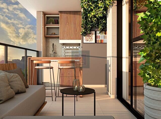 Água Verde - Apartamento 2 Quartos com 1 Suíte. 1 Vaga. 71m².