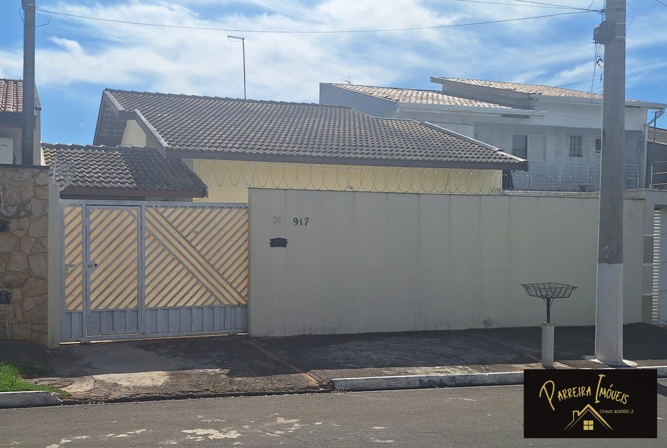Casa Padrão em Sumaré 3 dormitórios