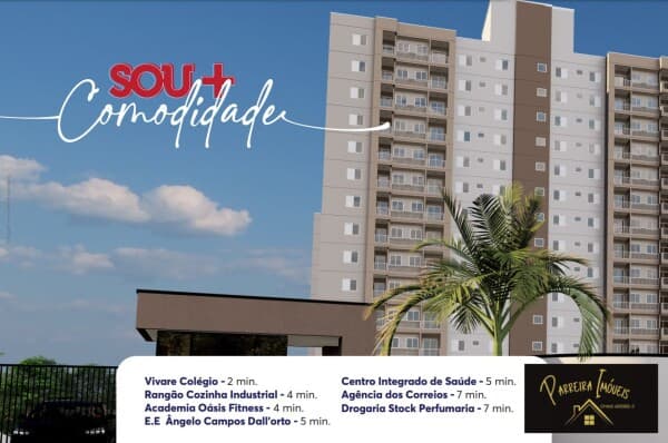 Residencial Safira em Sumaré com lazer completo
