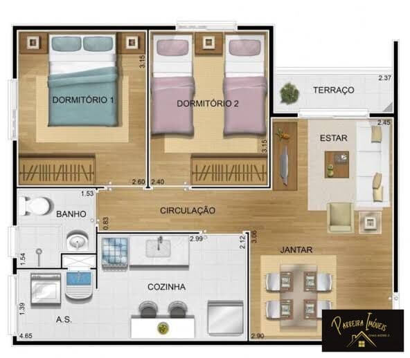 Apartamento em Campinas - Parque Dom Pedro II