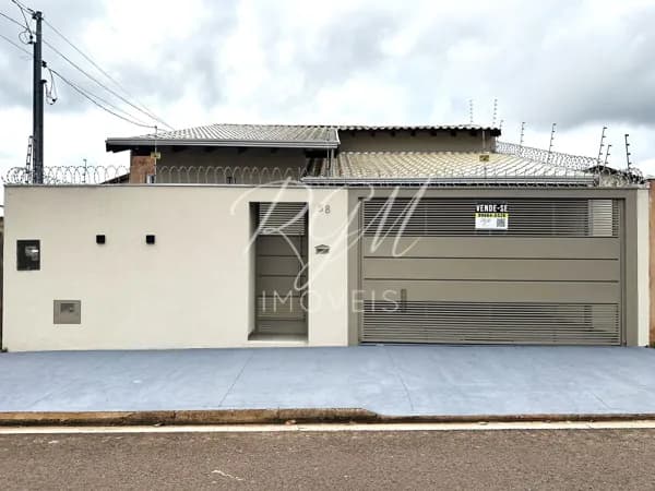 Excelente Casa no Bairro Portal do Panamá em Campo Grande,MS, 3 dormitórios, sendo 1 suite