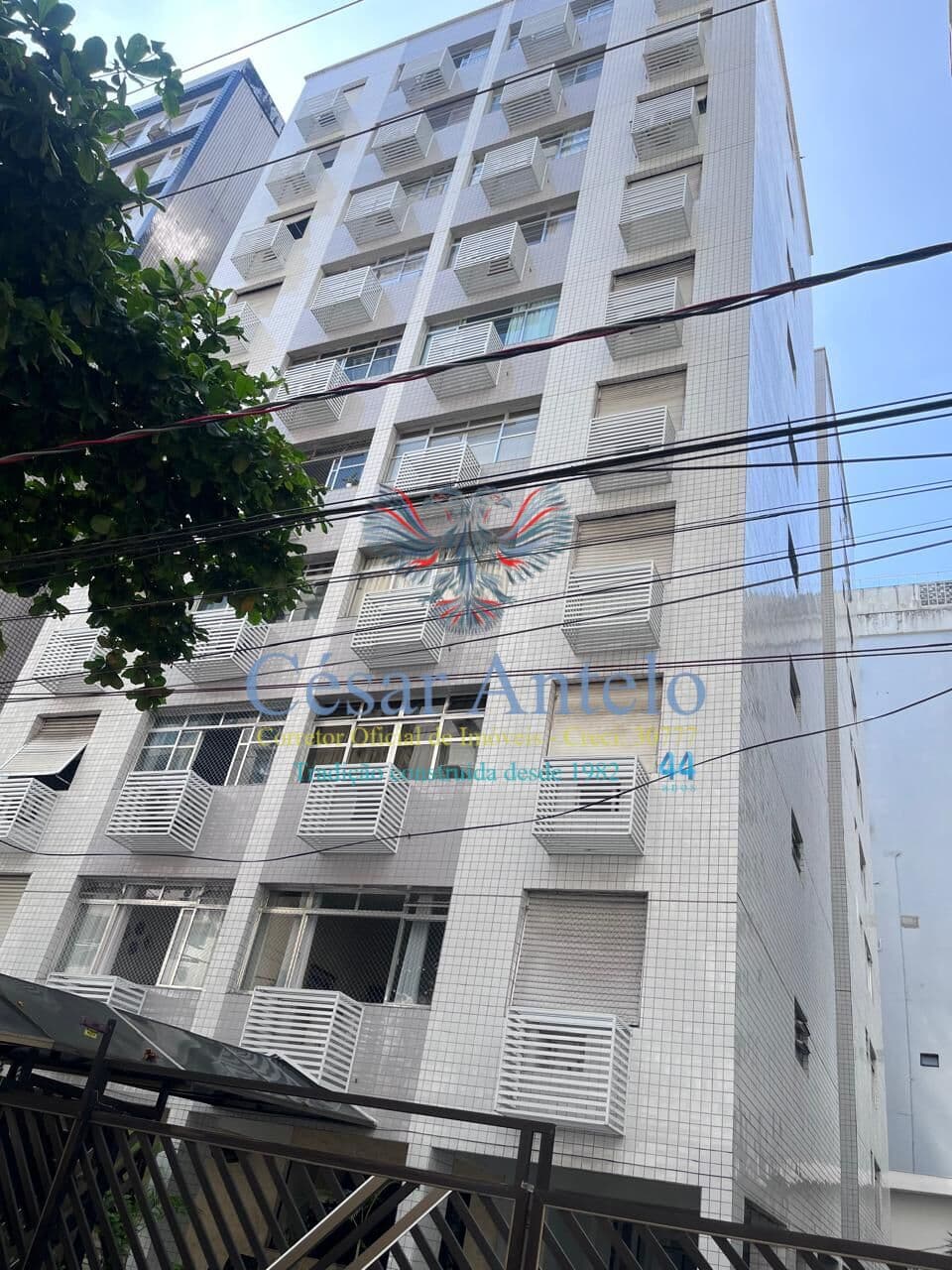 Apartamento em Aparecida, Santos/SP