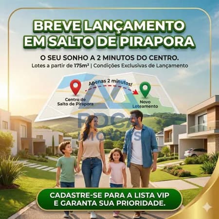 Loteamento Salto de Pirapora-SP - Breve Lançamento