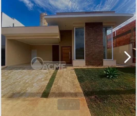 Casa em Condomínio para Venda em Chácara Ondina Sorocaba-SP