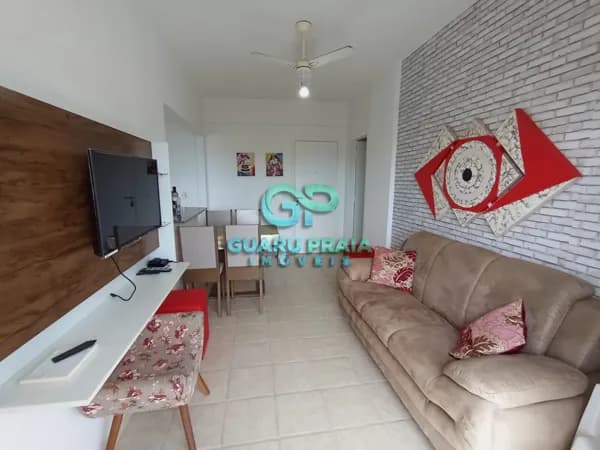 Apartamento 01 Dormitório Lazer completo - Enseada, Guarujá/SP
