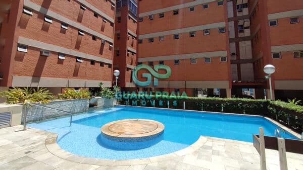 Lado praia com piscina!
