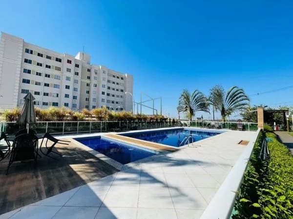 Apartamento à Venda no Residencial Spazio Lyon – Londrina/PR 2 quartos | Armários | Ar-condicionado | Aquecimento a gás | Lazer completo