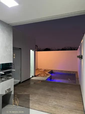 Casa Duplex Alto Padrão com piscina no Sim