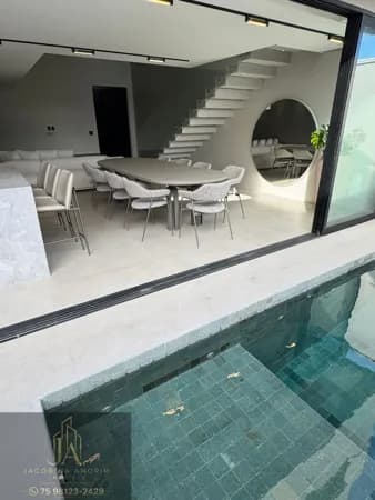 Casa Alto Padrão mobiliada e decorada porteira fechada