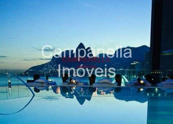 Hotel Fasano, Vieira Souto, Mercado Zona Sul, Estação Metrô General Osório, Orla de Ipanema, Restaurante Astor. Hotel possui no terraço piscina com borda infinita, excepcional vista de toda a praia de Ipanema e Leblon