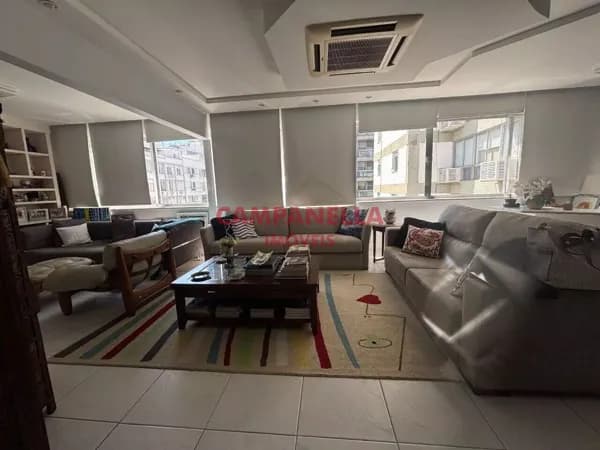 Apartamento 03 quartos, suíte, garagem, rua nobre junto mar - Ipanema RJ