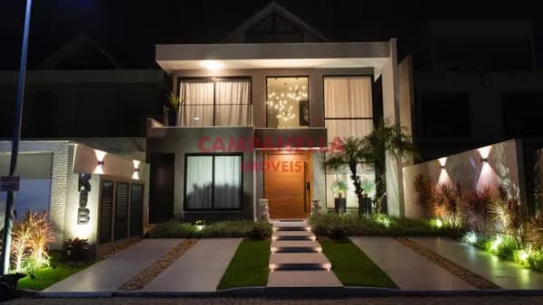 Casa Moderna, 05 quartos, 4 vagas, condomínio cobiçado, Recreio RJ