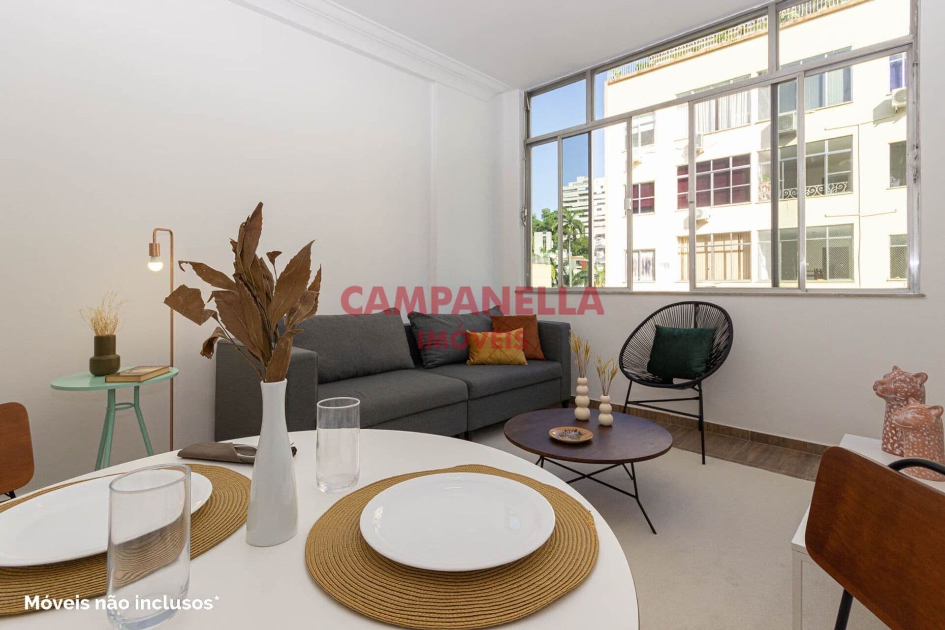 Apartamento 02 Quartos, garagem, Laranjeiras RJ