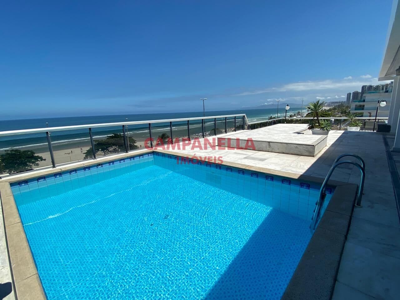 Cobertura Duplex, Frontal Praia da Barra, 04 suítes, piscina, terraço, 04 vagas, Barra da Tijuca