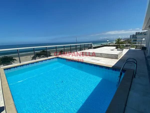 Cobertura Duplex, Frontal Praia da Barra, 04 suítes, piscina, terraço, 04 vagas, Barra da Tijuca