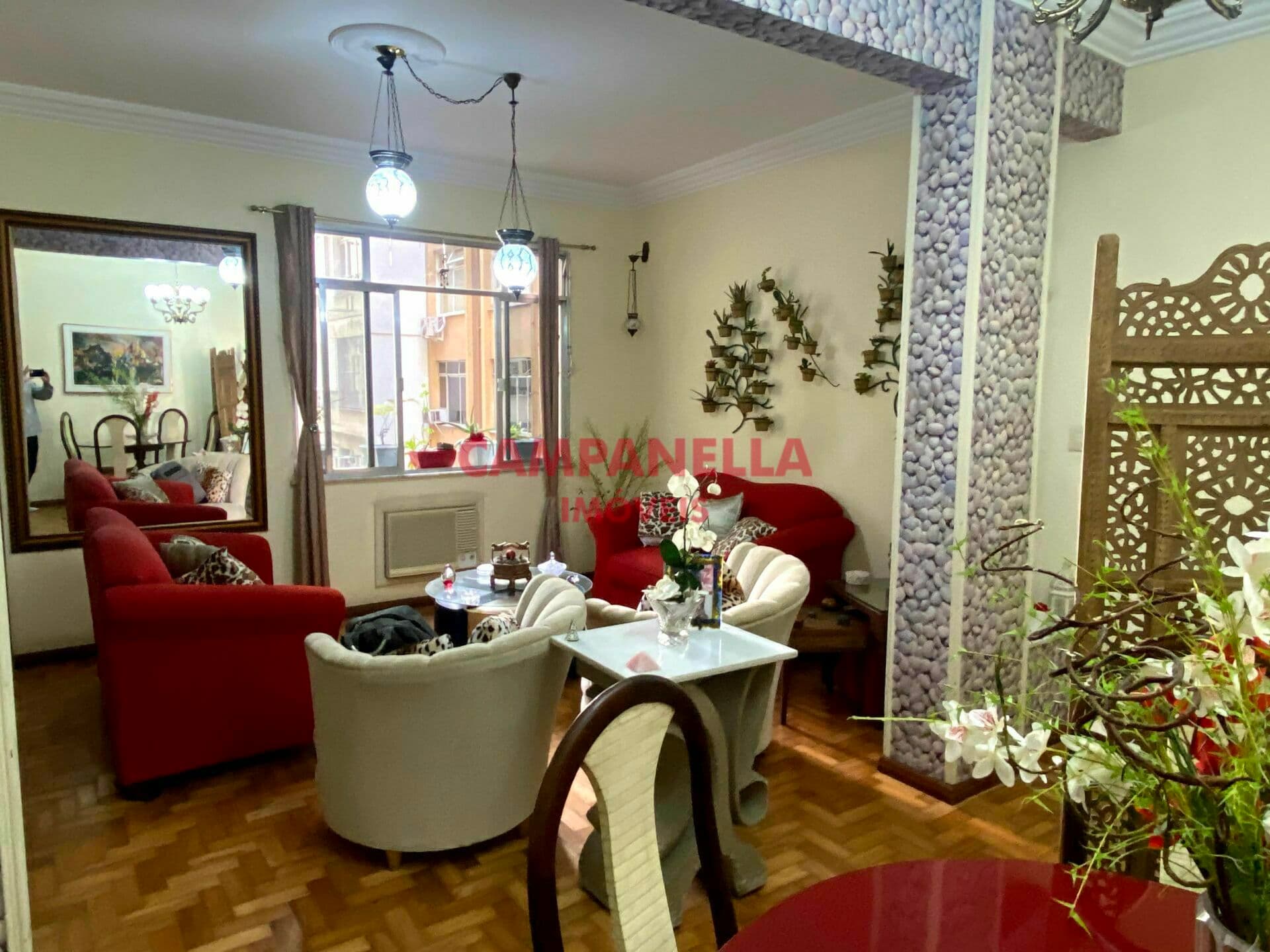 Apartamento salão, 3 quartos, suíte, garagem, metrô Flamengo