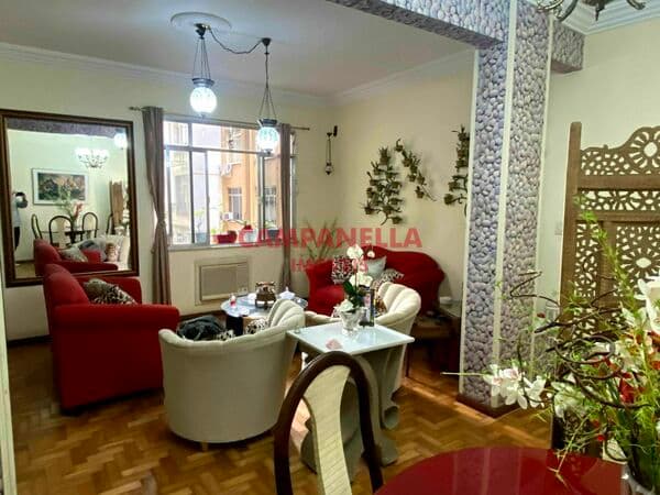 Apartamento salão, 3 quartos, suíte, garagem, metrô Flamengo