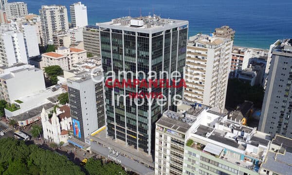 Conjunto comercial Ed. Forum de Ipanema, Praça Nossa Senhora da Paz Ipanema RJ