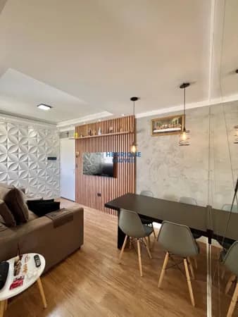 Apartamento à venda com planejados no Residencial dos Pássaros no bairro Parque Mãe Preta em Rio Claro SP por R$ 199.990,00