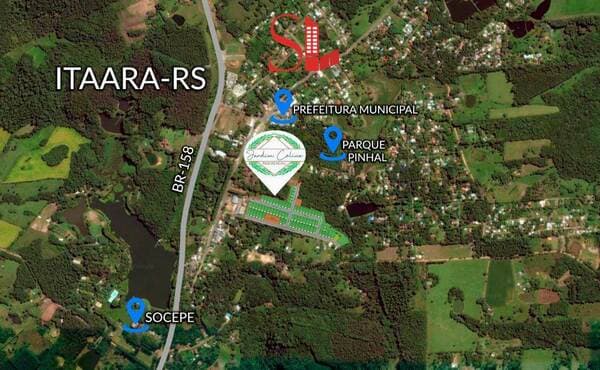 Lote/Terreno em Itaara - Centro