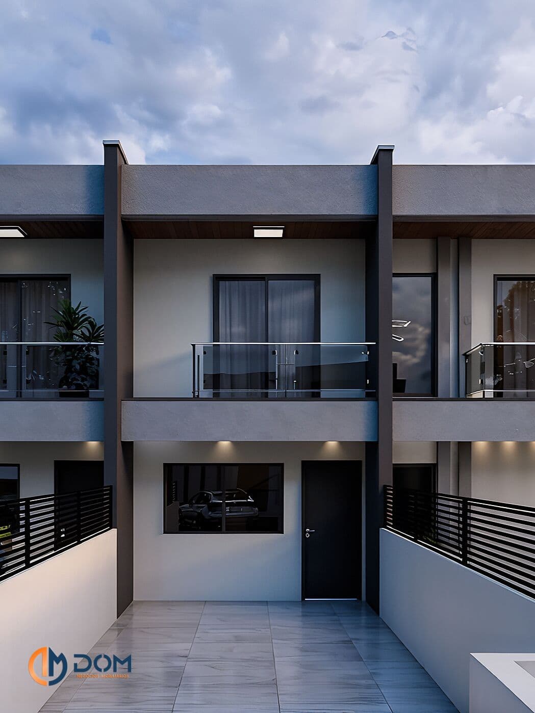 Casa Duplex em construção em Loteamento em crescimento no Rio Vermelho