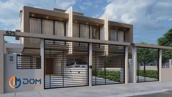 Sobrado com 140,39 m² de área construída, localizado aproximadamente 3,5km da Praia dos Ingleses, Florianópolis/SC.