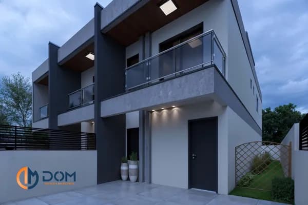 Casa Duplex 03 Dormitórios em construção em Loteamento em crescimento no Rio Vermelho