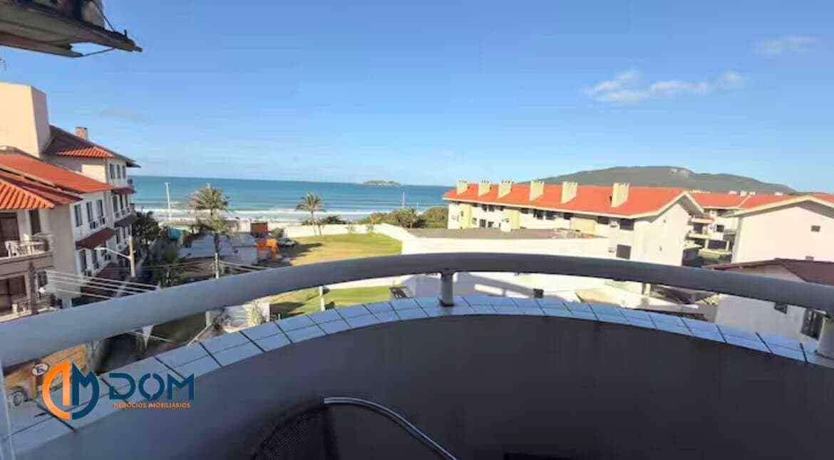Apartamento 2 dormitórios com vista mar - a 20 metros da Praia dos Ingleses