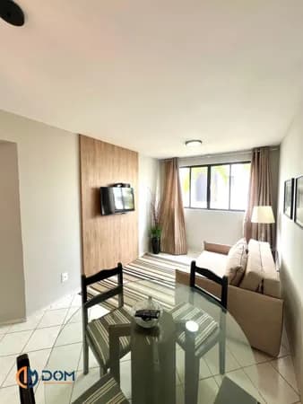 Apartamento 01 Dormitório Mobiliado e Decorado a 500 metros da praia dos ingleses