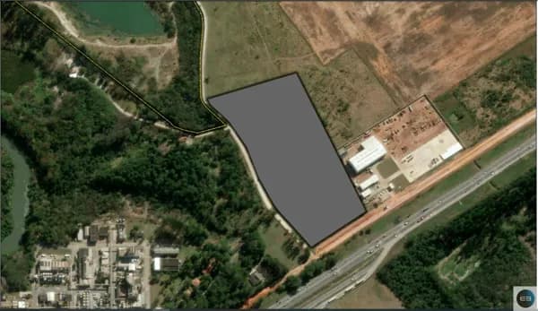 Área com 56 mil metros