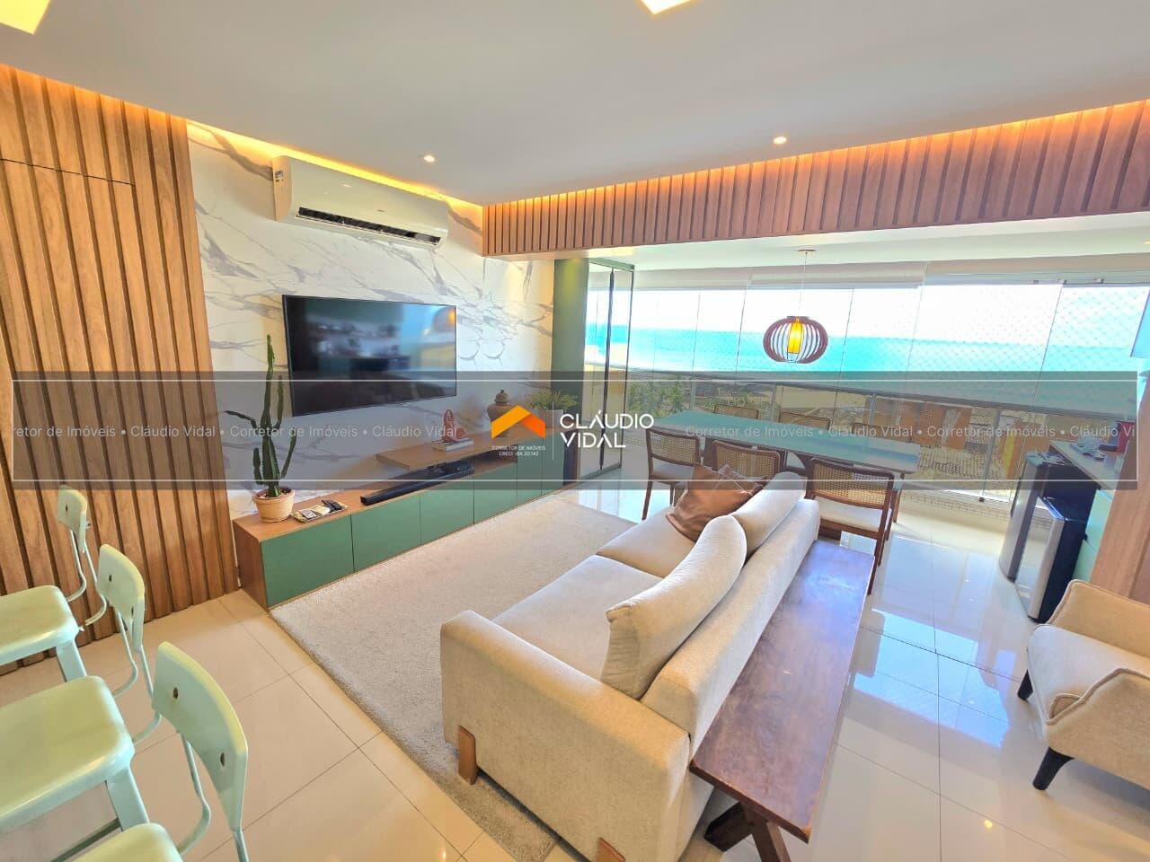 Apartamento 3/4 (1 Suíte) , vista mar, Pituba, Salvador - BA