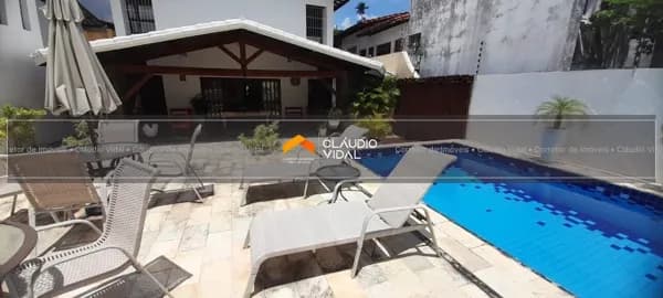Belíssima casa duplex , 396 m2, 3/4 com área de lazer privativa no Itaigara, Salvador - Ba