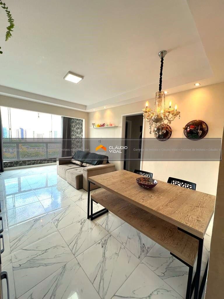 Apartamento mobiliado, Vista Mar no Costa Azul/Armação – 74m² – Aceita Carro!
