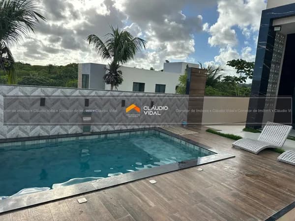 Casa em Condomínio, MOBILIADA, 260 m2, 3 suítes em Caixa D'Água, Lauro de Freitas - BA