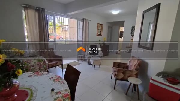 Apartamento Térreo com 118 m2 em excelente localização em Stella Maris, Salvador / BA