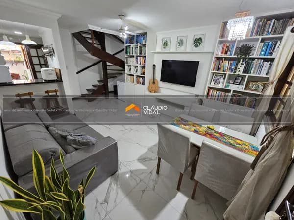 Casa em condomínio, Mobiliada com 3/4 ( 2 suítes) em Praia do Flamengo, Salvador - BA