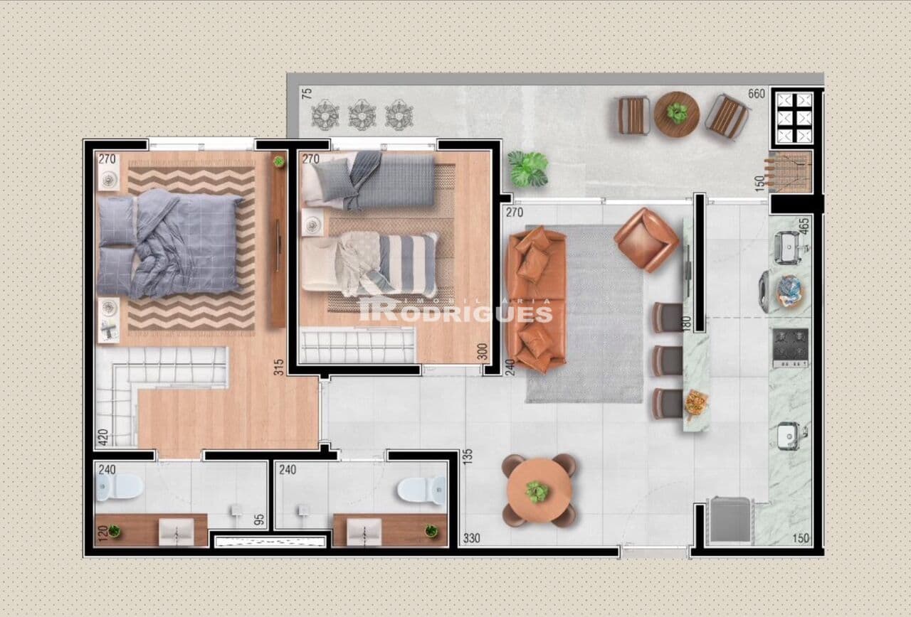 Apartamento em Cachoeira do Sul - Santa Helena