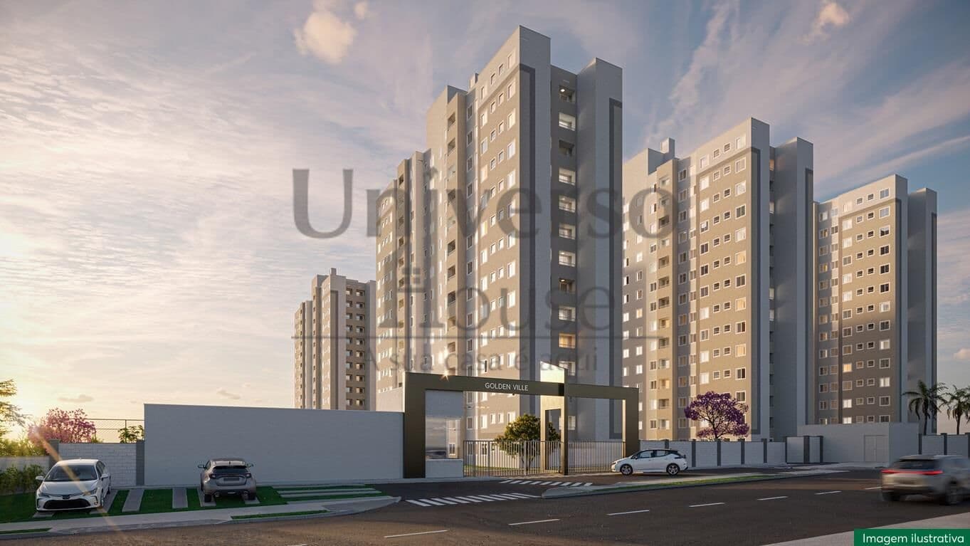 Apartamento Residencial Golden Ville atras da faculdade Alfa