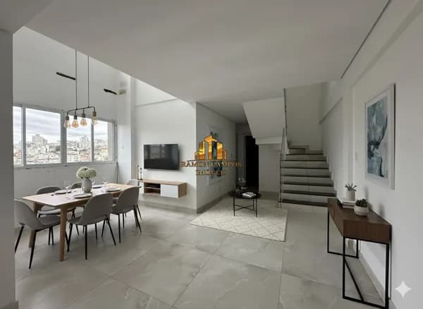 Cobertura de 145 m² , 3 quartos , 1 suite , 2 vagas
