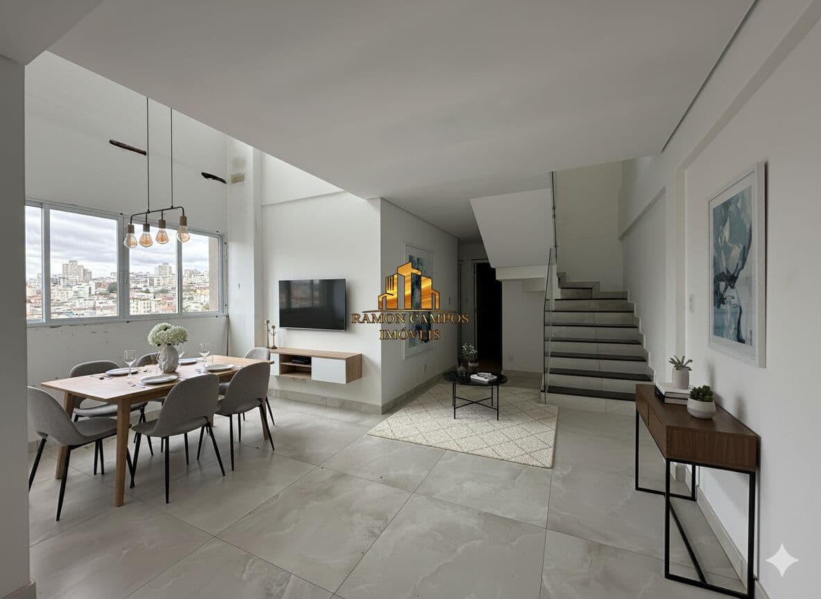 Cobertura de 145 m² , 3 quartos , 1 suite , 2 vagas