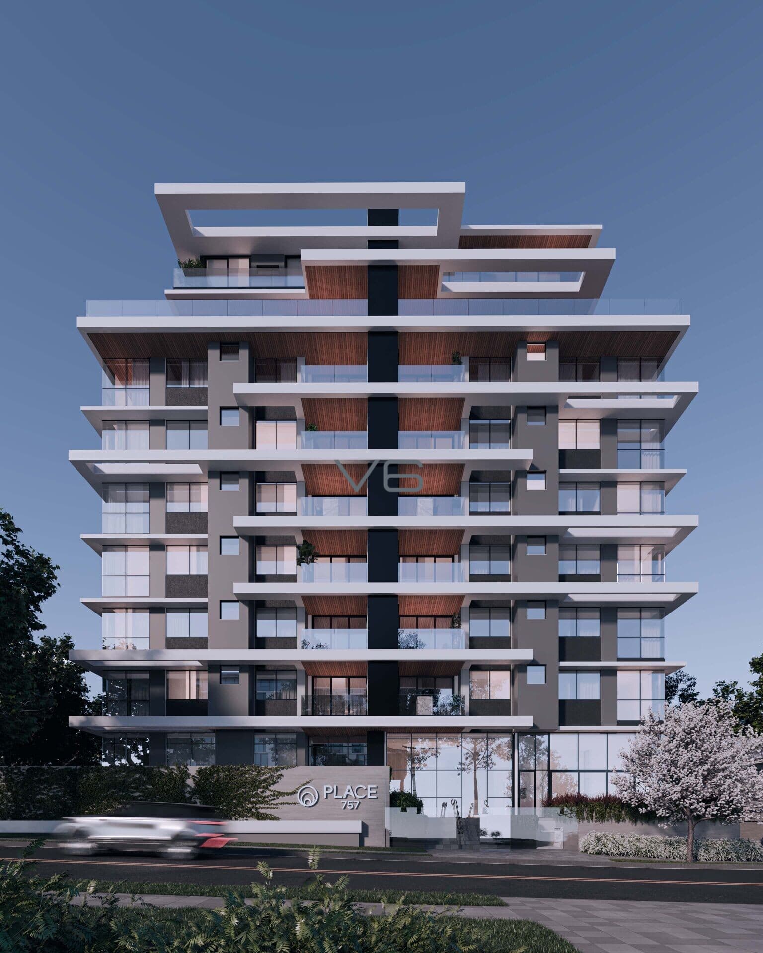 Apartamento alto padrão com 3 suítes, 131m² privativos, varanda, 2 vagas de garagem, no Água Verde, Curitiba - PR.