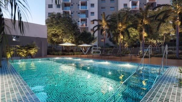 Apartamento padrão á venda com 2 quartos, 51m² privativos, sacada com churrasqueira, no Hauer, Curitiba - PR.